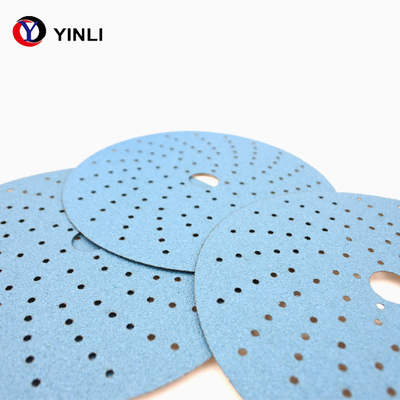 Đĩa chà nhám 7 lỗ Zirconia Ôxít nhôm 80 Giấy nhám cho kim loại