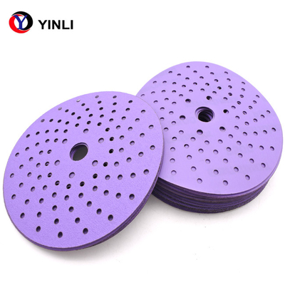 Zirconia Resin 6 inch Đĩa chà nhám 40 Grit để tự động đánh bóng