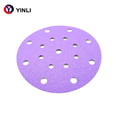 125mm 5 inch 80 Grit Hook và Vòng giấy nhám để đánh bóng bề mặt ô tô